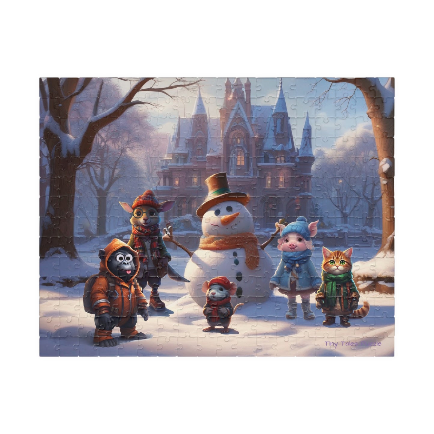 Snow Day - Winter Wonderland Puzzle (all ages)