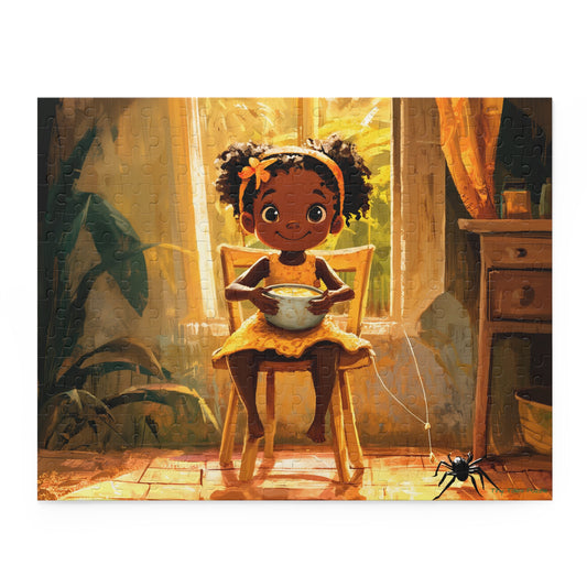 Spider Sat Beside Her Puzzle (120, 252, 500-Piece)