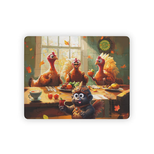 Georgie's Thanksgiving Puzzle - 30-Piece Turkey Feast