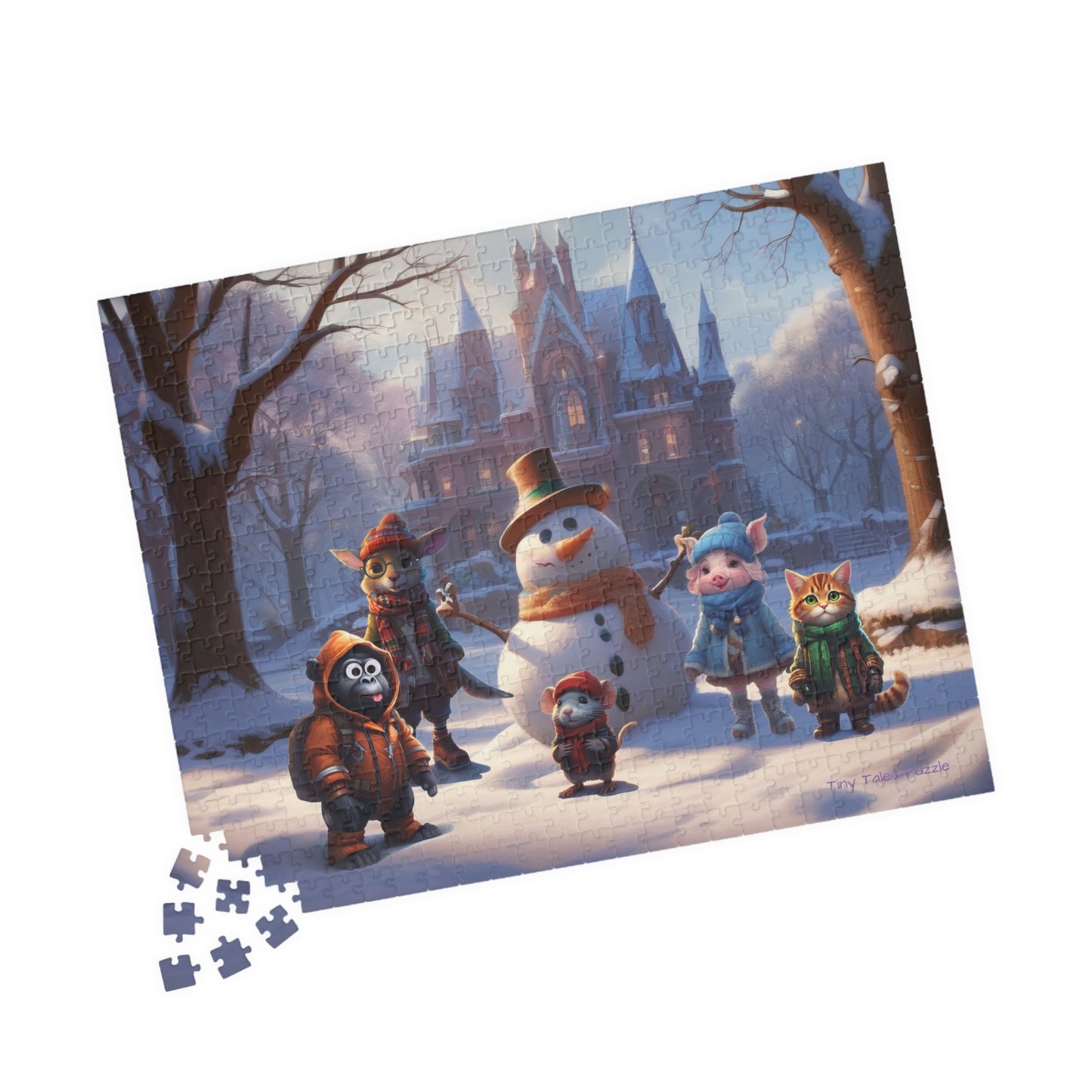 Snow Day - Winter Wonderland Puzzle (all ages)