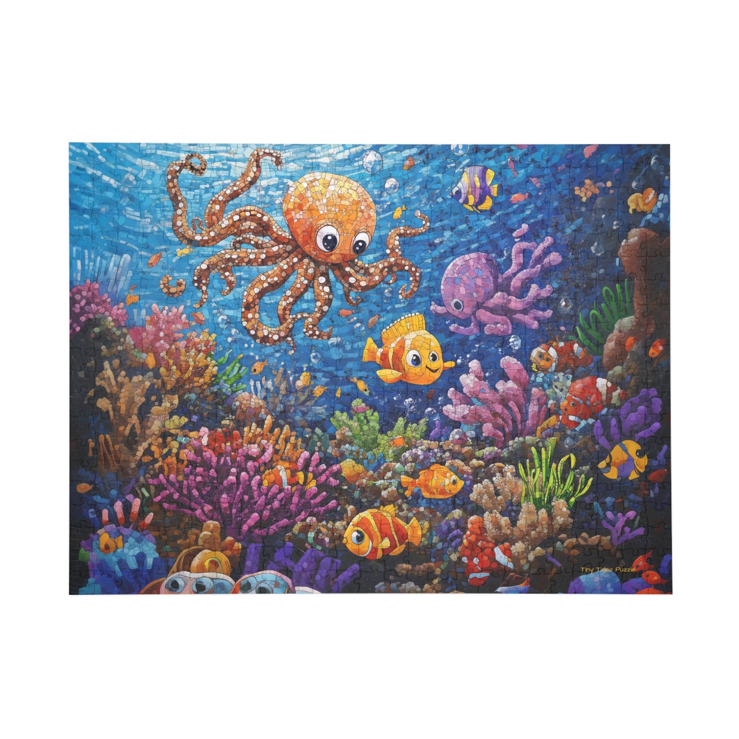 Octopus' s Adventure Puzzle (96, 252, 500, 1000-Piece)