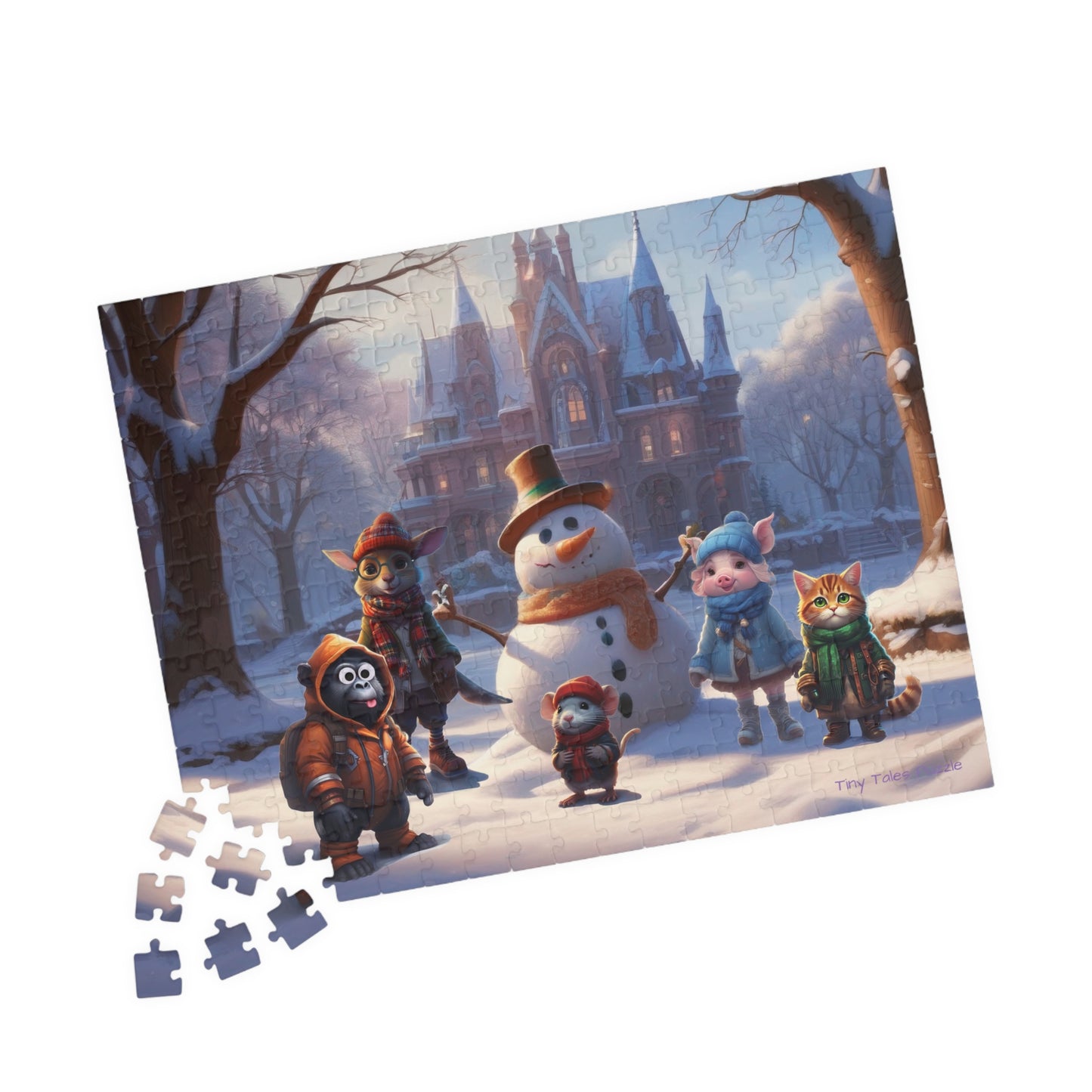 Snow Day - Winter Wonderland Puzzle (all ages)