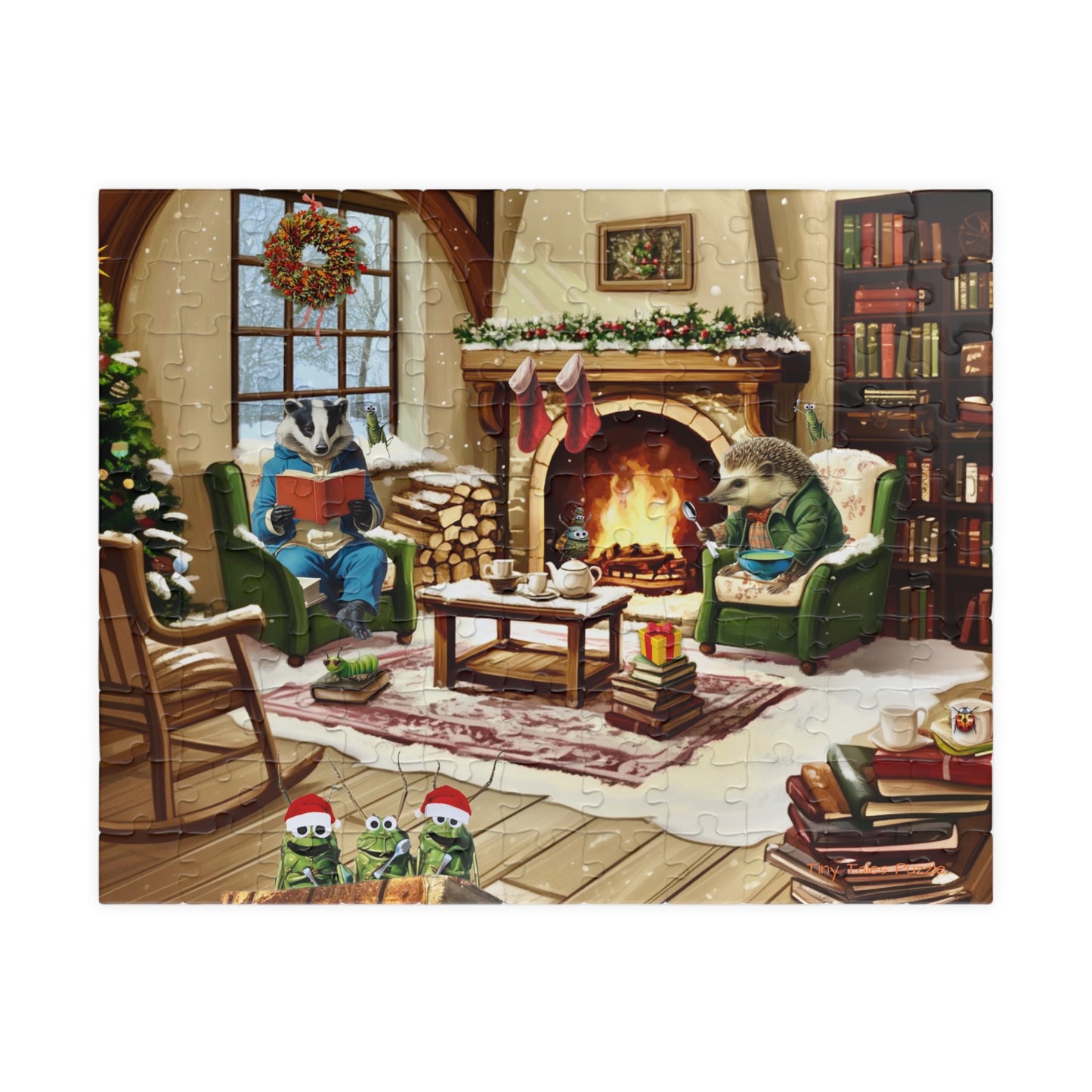 Christmas In The Shire - 252 Pieces Cozy Holiday Puzzle