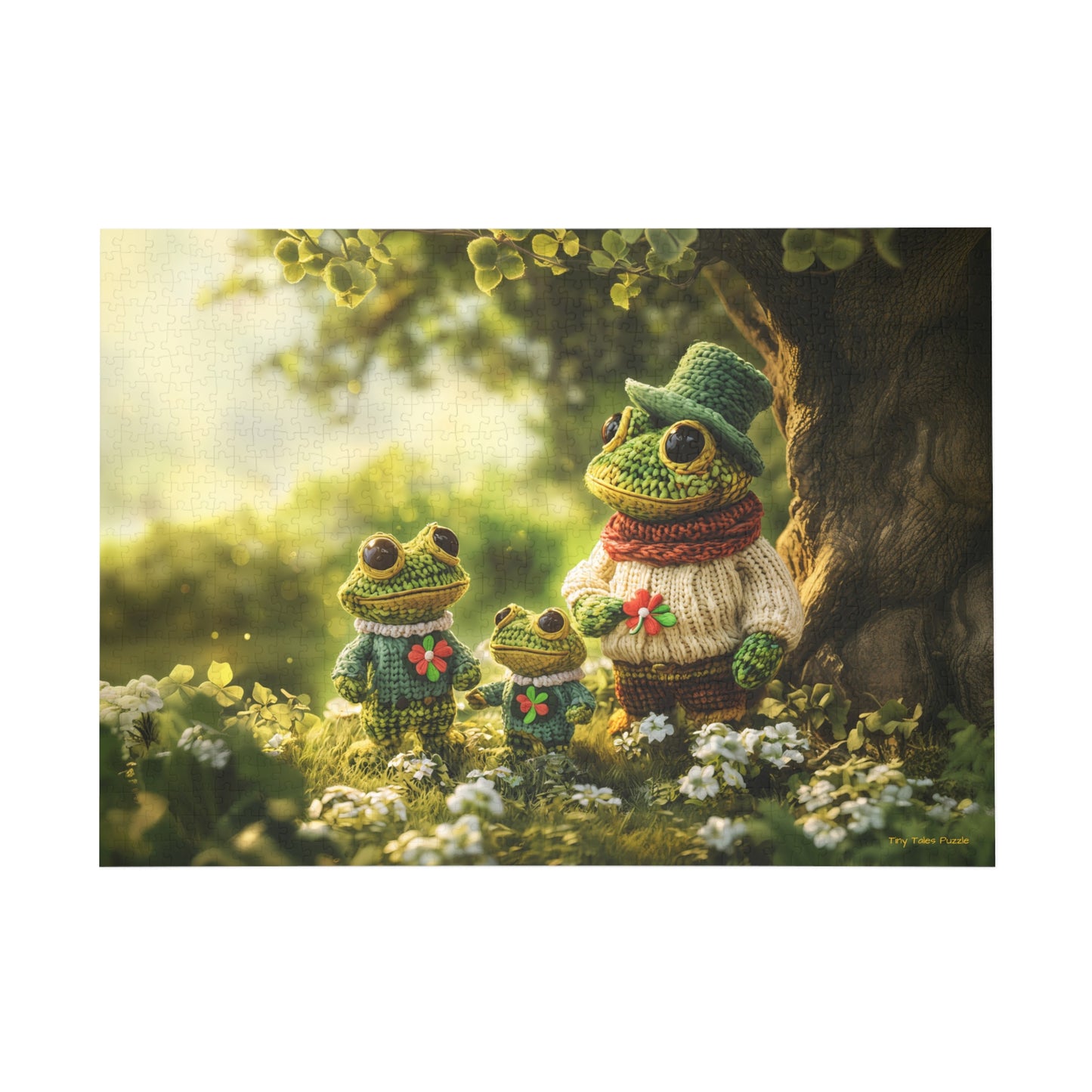 Lucky Frogs Puzzle (96, 252, 500, 1000-Piece)