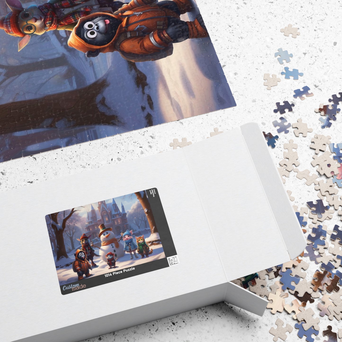 Snow Day - Winter Wonderland Puzzle (all ages)