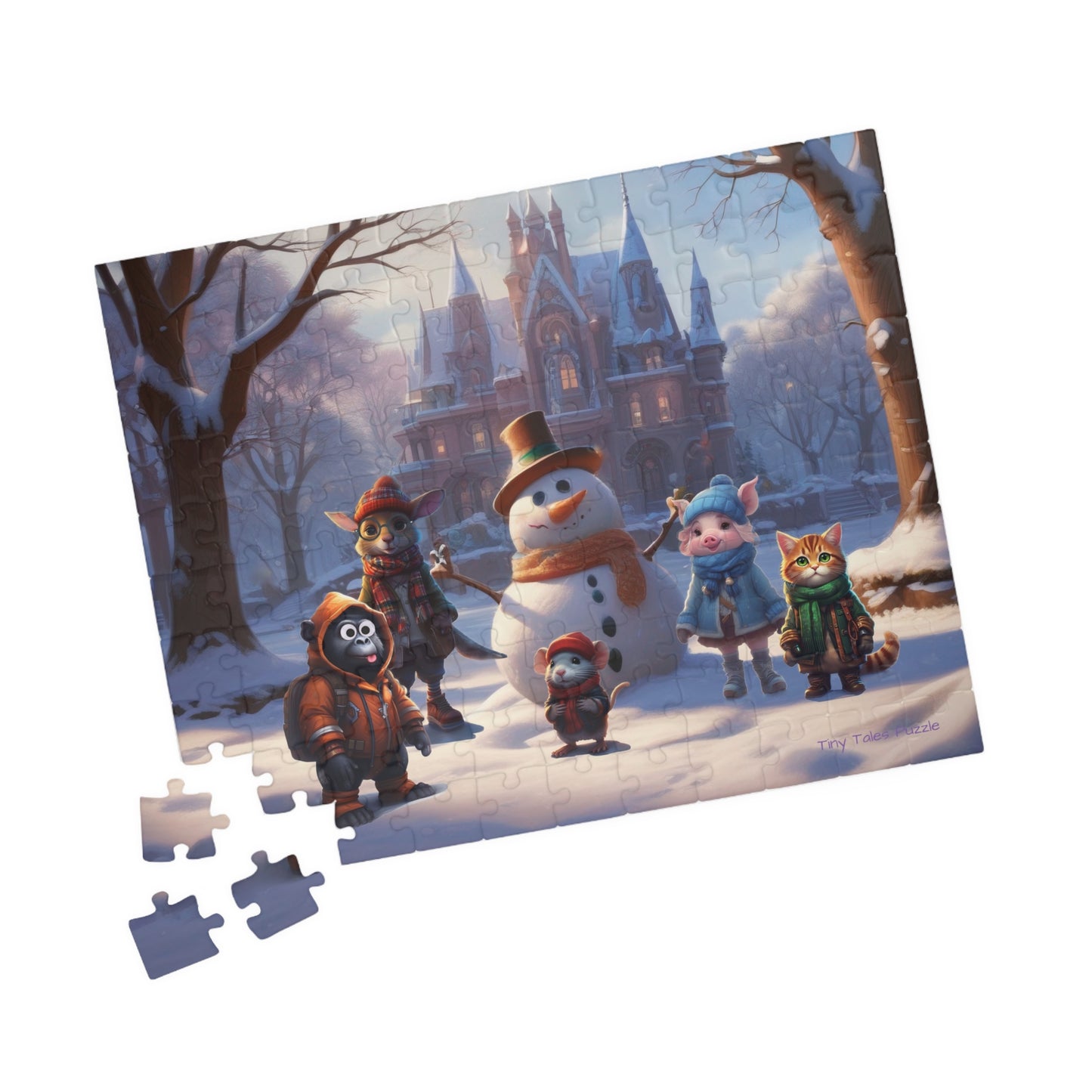 Snow Day - Winter Wonderland Puzzle (all ages)