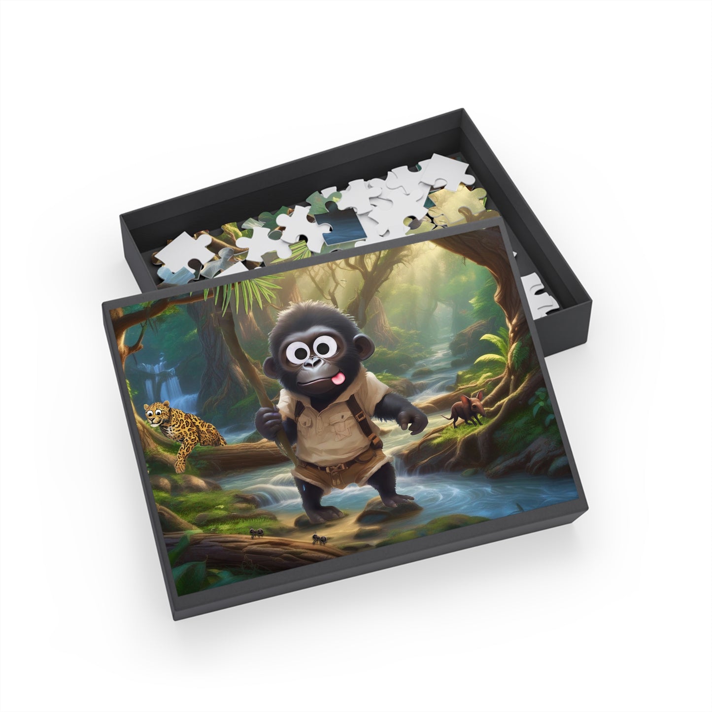 Adventure With Georgie Gorilla Puzzle - 96, 252, 500, 1000-Piece