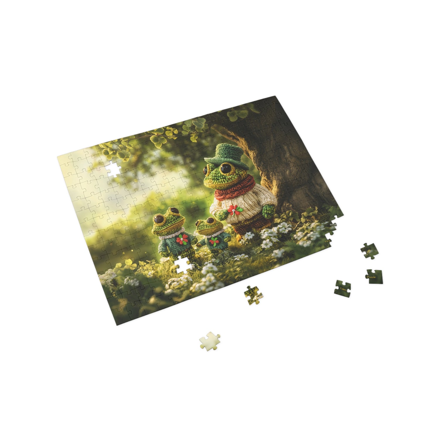 Lucky Frogs Puzzle (96, 252, 500, 1000-Piece)