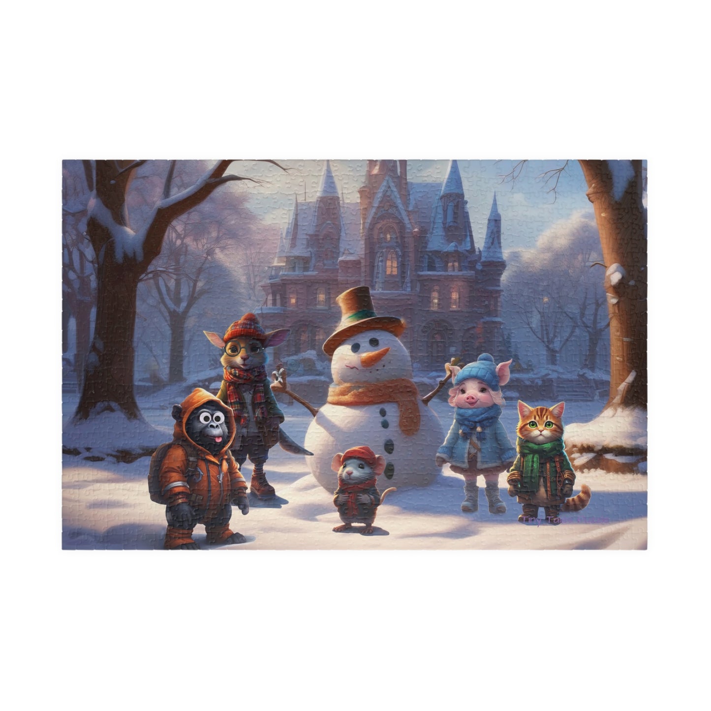 Snow Day - Winter Wonderland Puzzle (all ages)