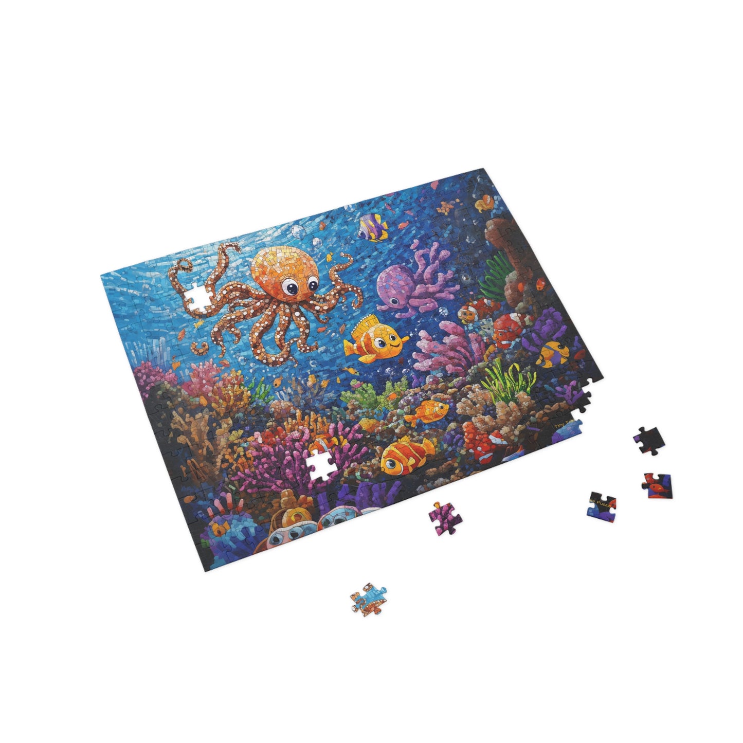 Octopus' s Adventure Puzzle (96, 252, 500, 1000-Piece)