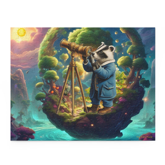 Explore With Badger Puzzle (120, 252, 500-Piece)