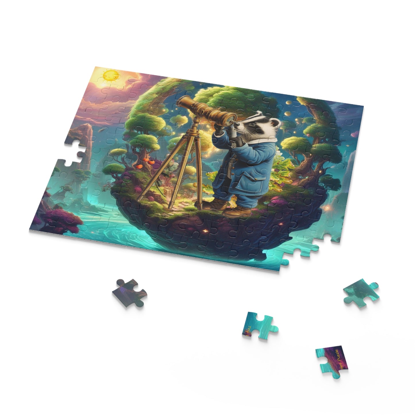 Explore With Badger Puzzle (120, 252, 500-Piece)