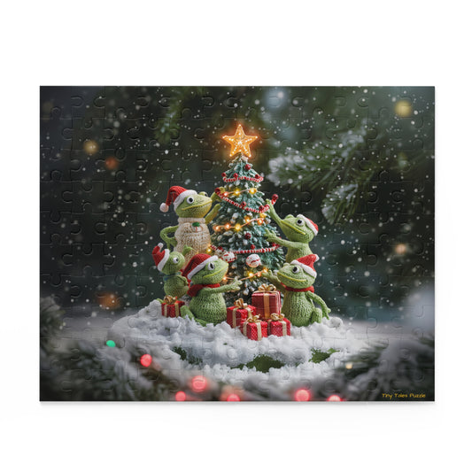 Green Christmas Puzzle (120, 252, 500-Piece)