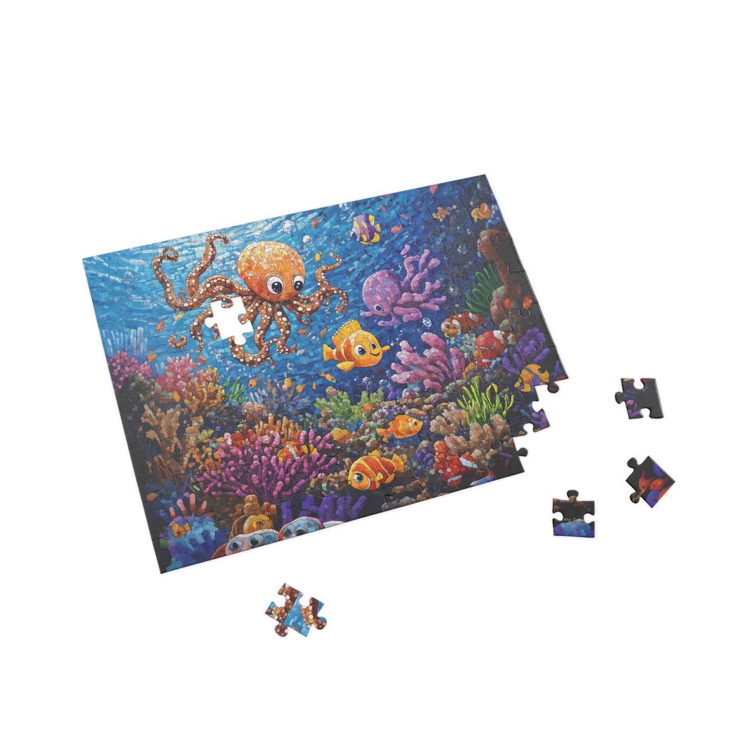 Octopus' s Adventure Puzzle (96, 252, 500, 1000-Piece)