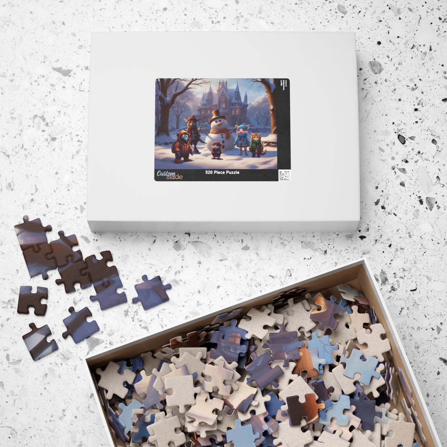 Snow Day - Winter Wonderland Puzzle (all ages)