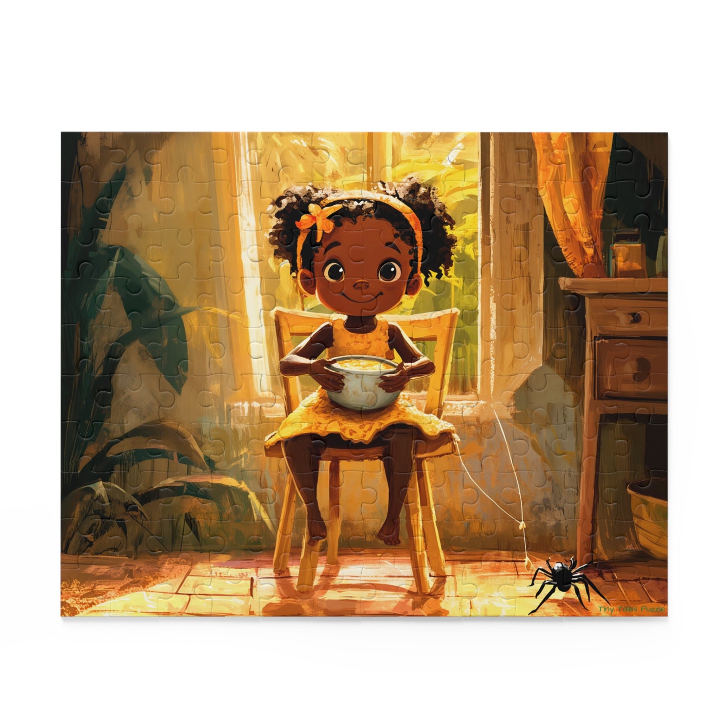 Spider Sat Beside Her Puzzle (120, 252, 500-Piece)