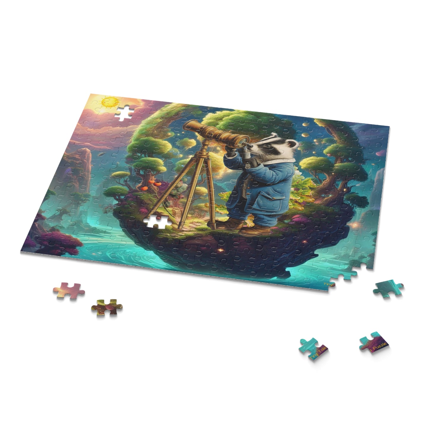 Explore With Badger Puzzle (120, 252, 500-Piece)