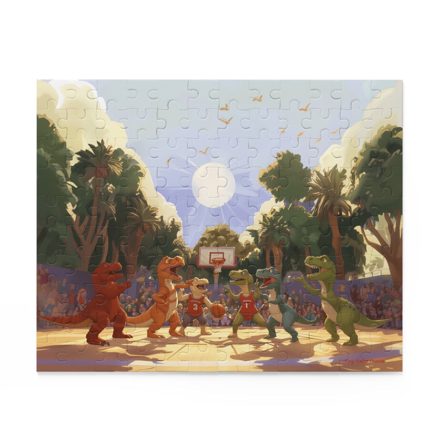 Dino Dunk Puzzle (120, 252, 500-Piece)