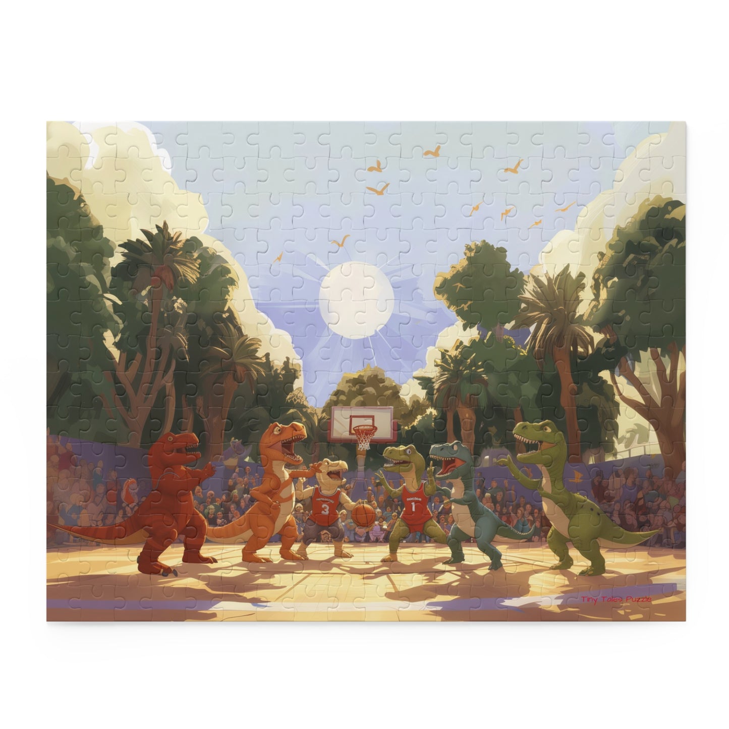 Dino Dunk Puzzle (120, 252, 500-Piece)