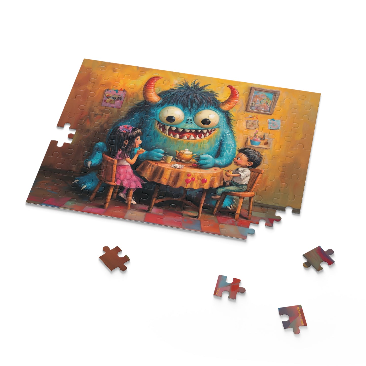 Monster Tea Party Puzzle (120, 252, 500-Piece)