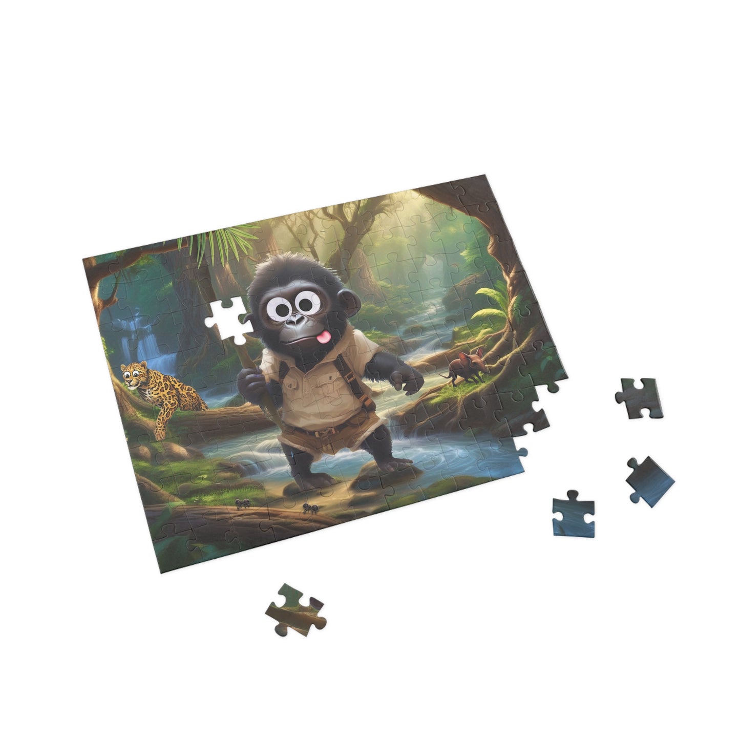 Adventure With Georgie Gorilla Puzzle - 96, 252, 500, 1000-Piece