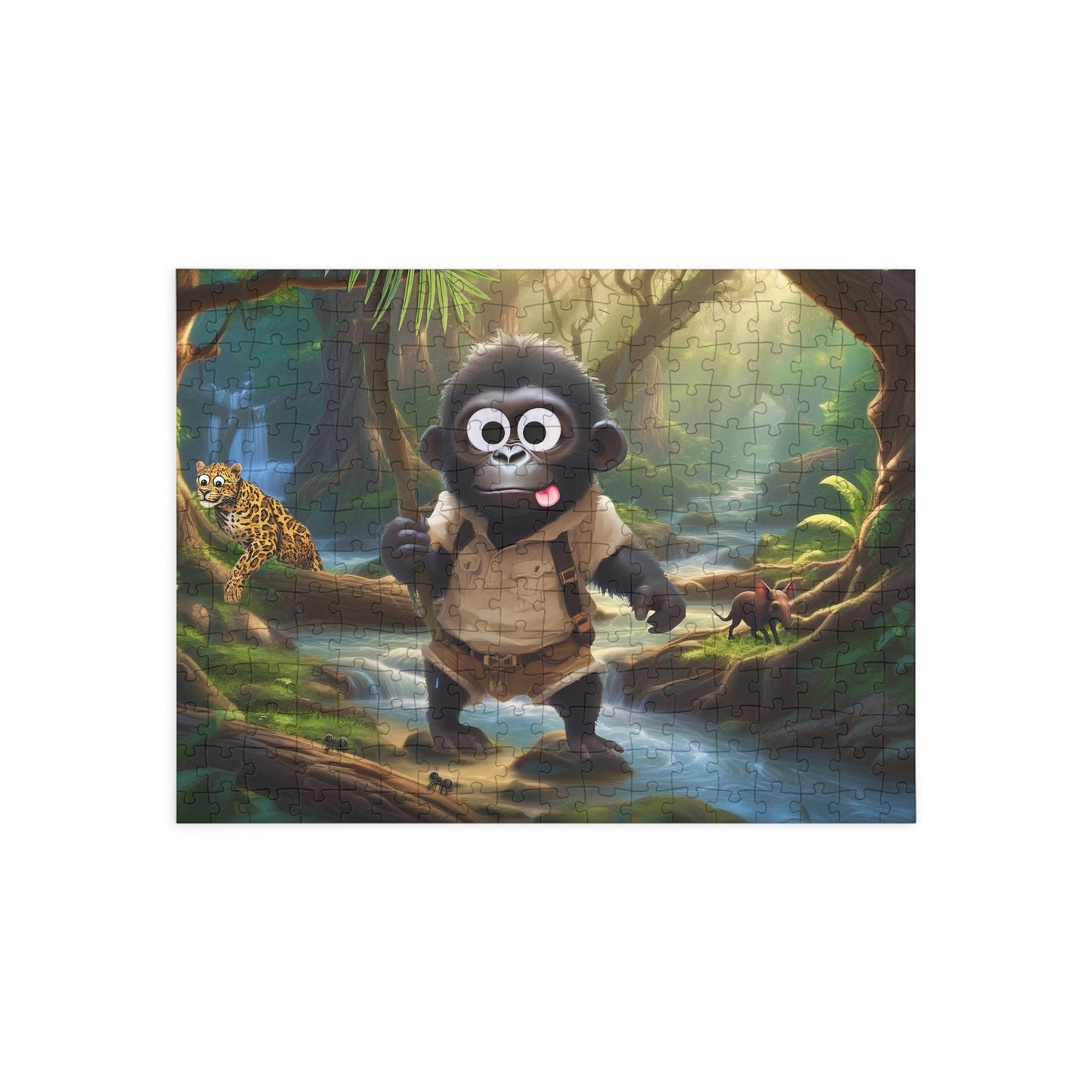 Adventure With Georgie Gorilla Puzzle - 96, 252, 500, 1000-Piece