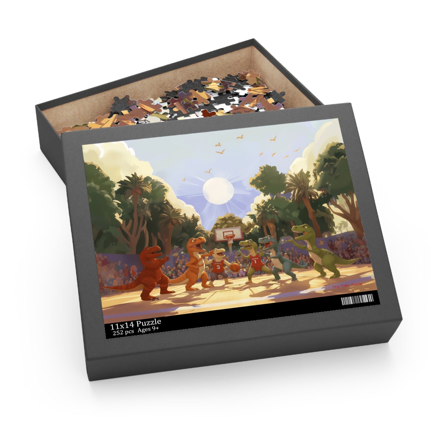 Dino Dunk Puzzle (120, 252, 500-Piece)