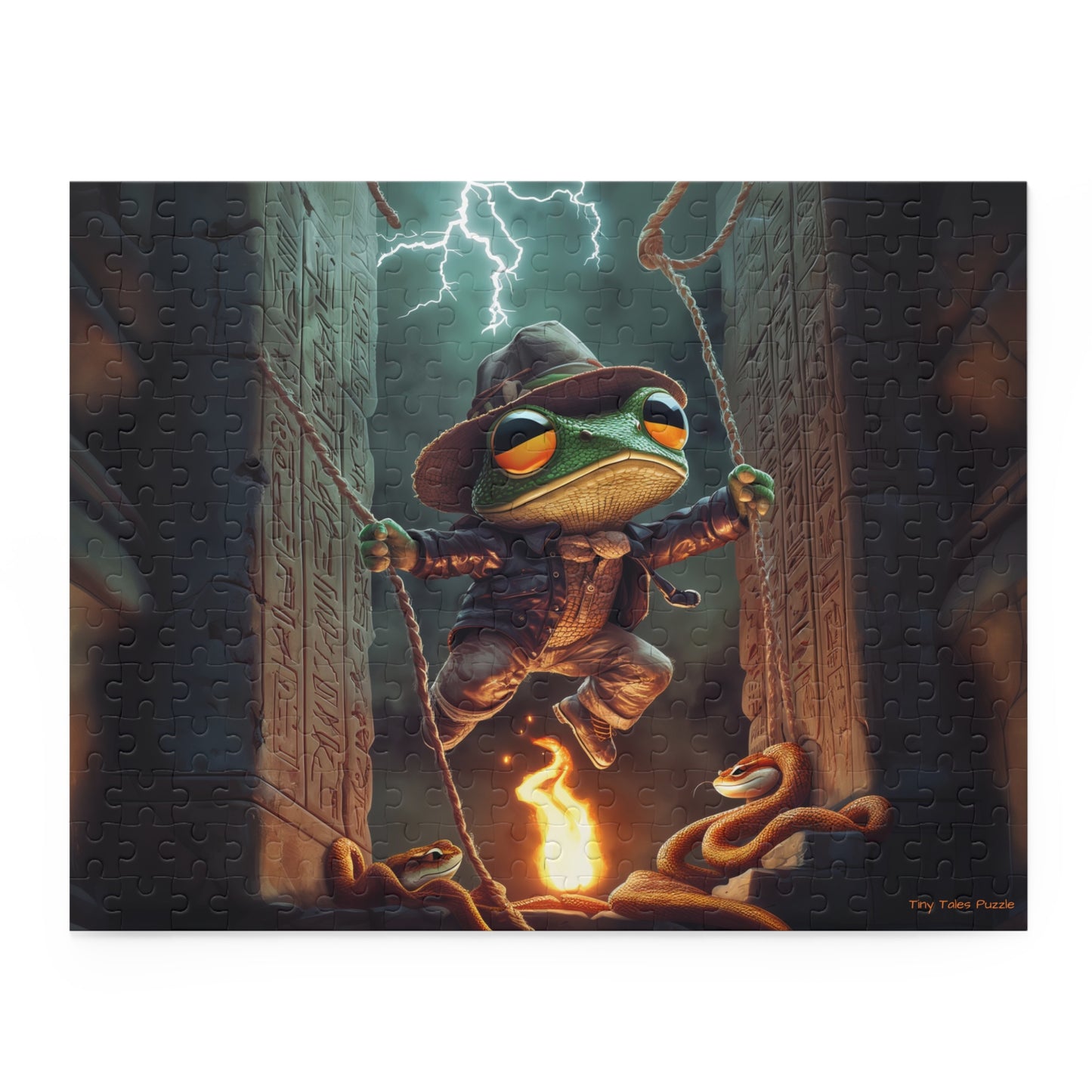 Raider Froggie Jones Puzzle (120, 252, 500-Piece)