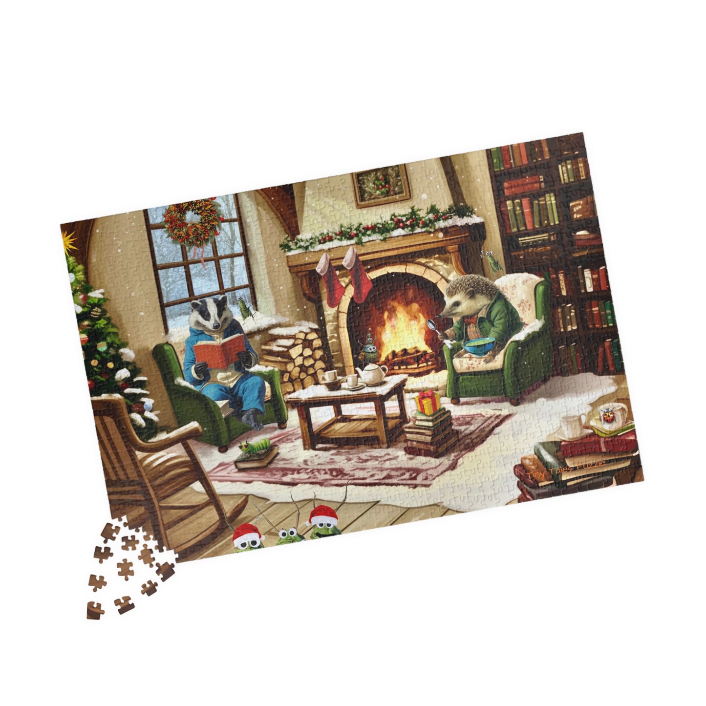 Christmas In The Shire - 252 Pieces Cozy Holiday Puzzle