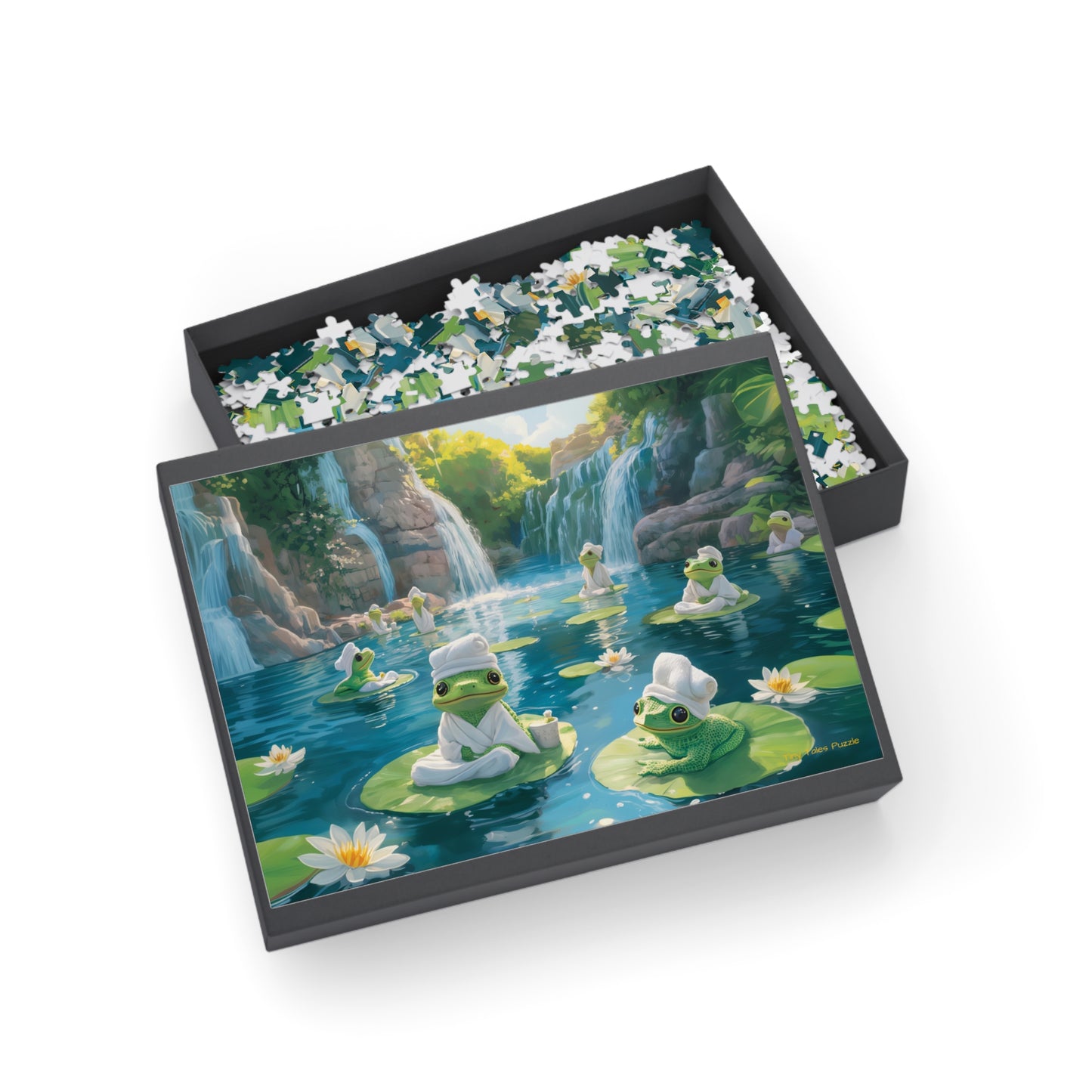 Hop Into Tranquility Puzzle L (96, 252, 500, 1000-Piece)