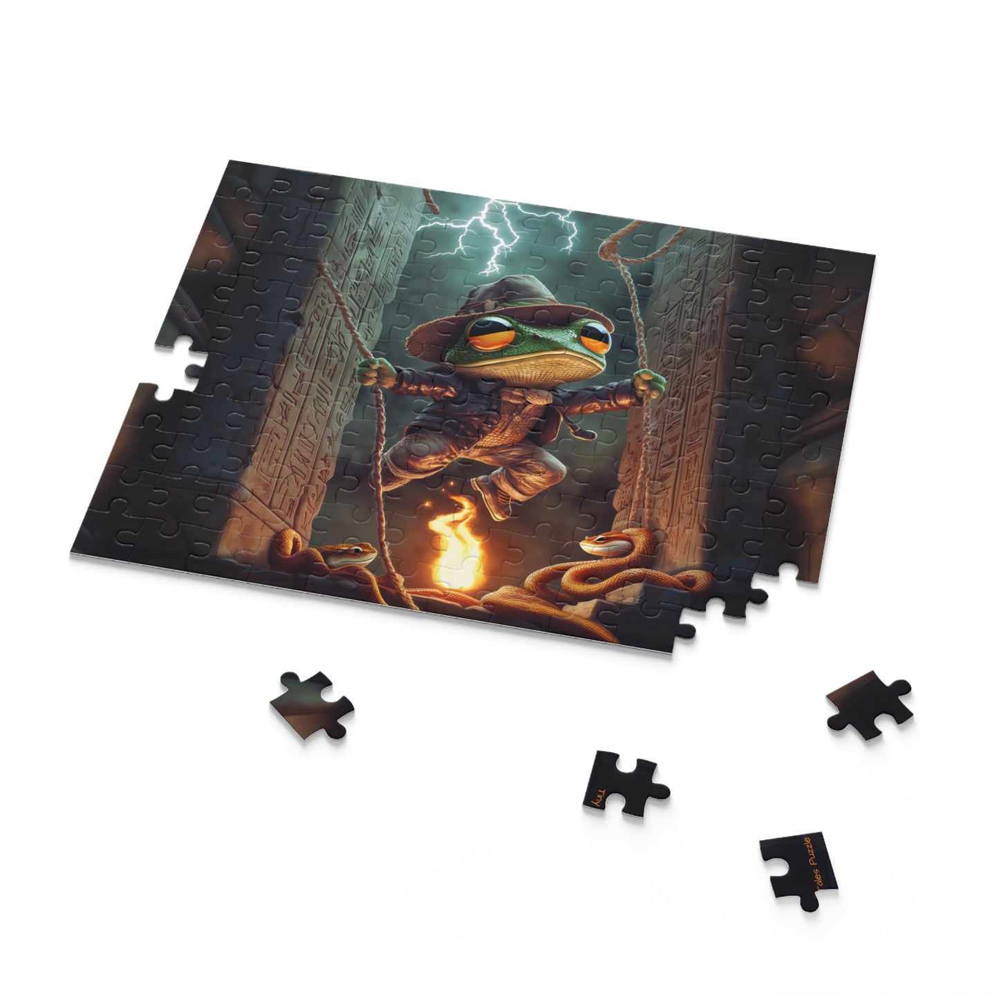 Raider Froggie Jones Puzzle (120, 252, 500-Piece)