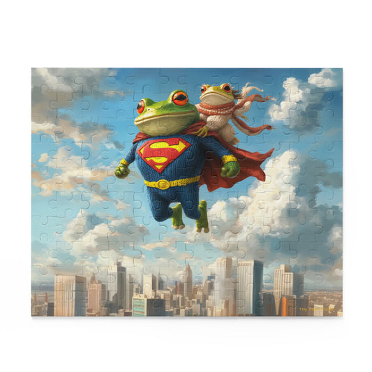 Superfrog And Lois Puzzle (120, 252, 500-Piece)