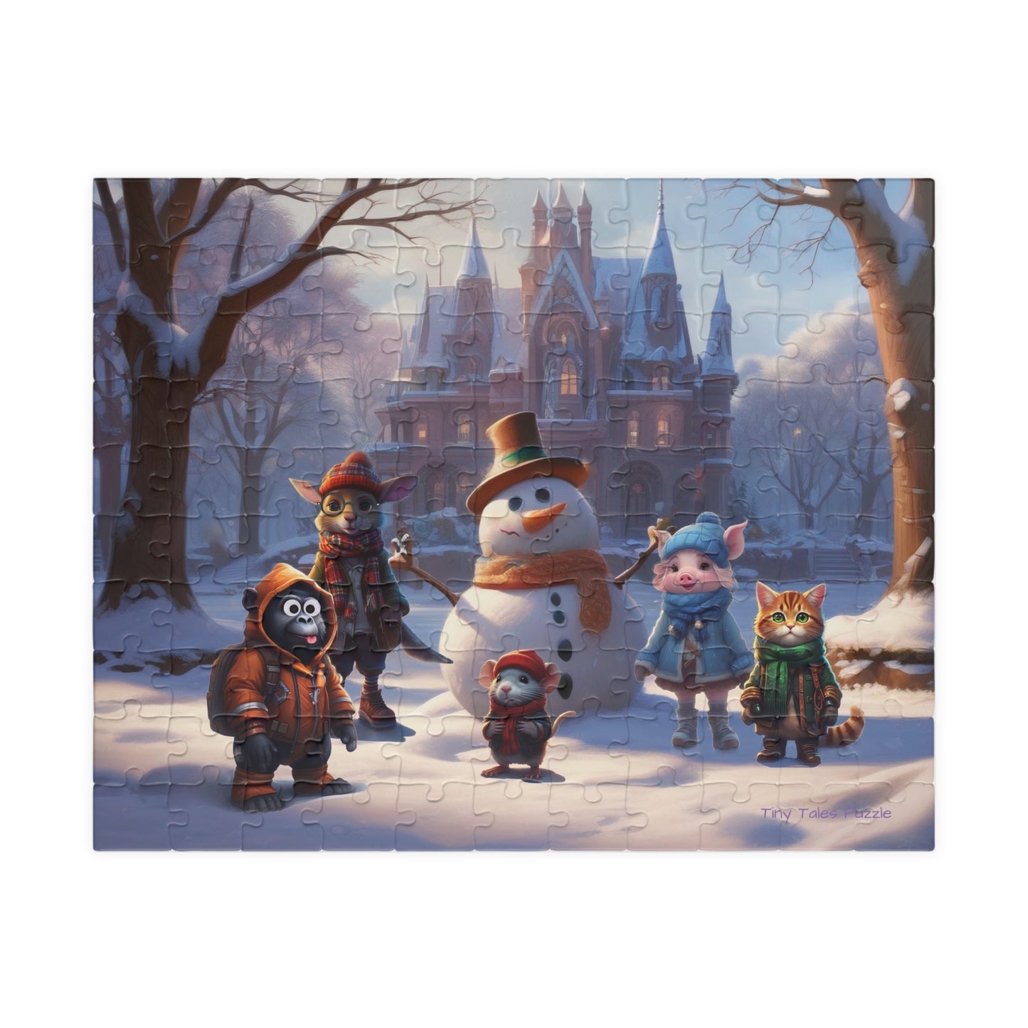 Snow Day - Winter Wonderland Puzzle (all ages)