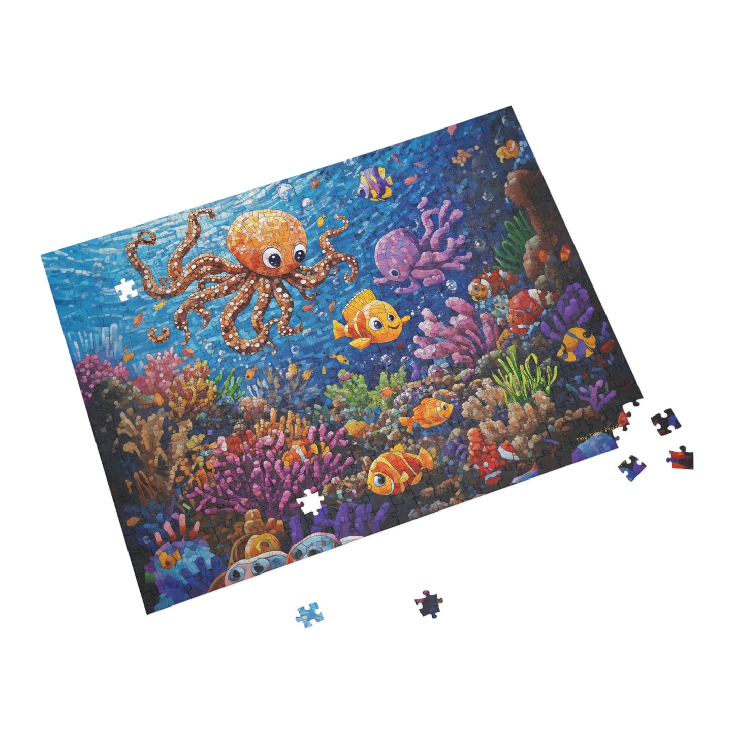 Octopus' s Adventure Puzzle (96, 252, 500, 1000-Piece)