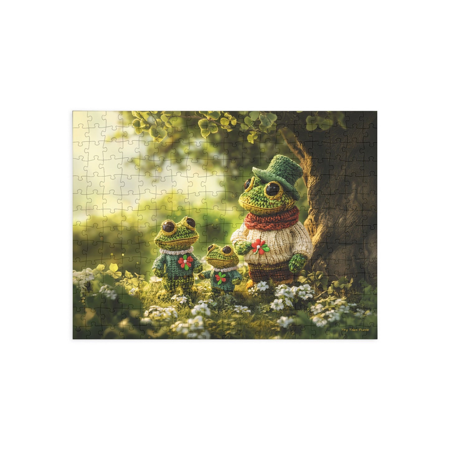 Lucky Frogs Puzzle (96, 252, 500, 1000-Piece)