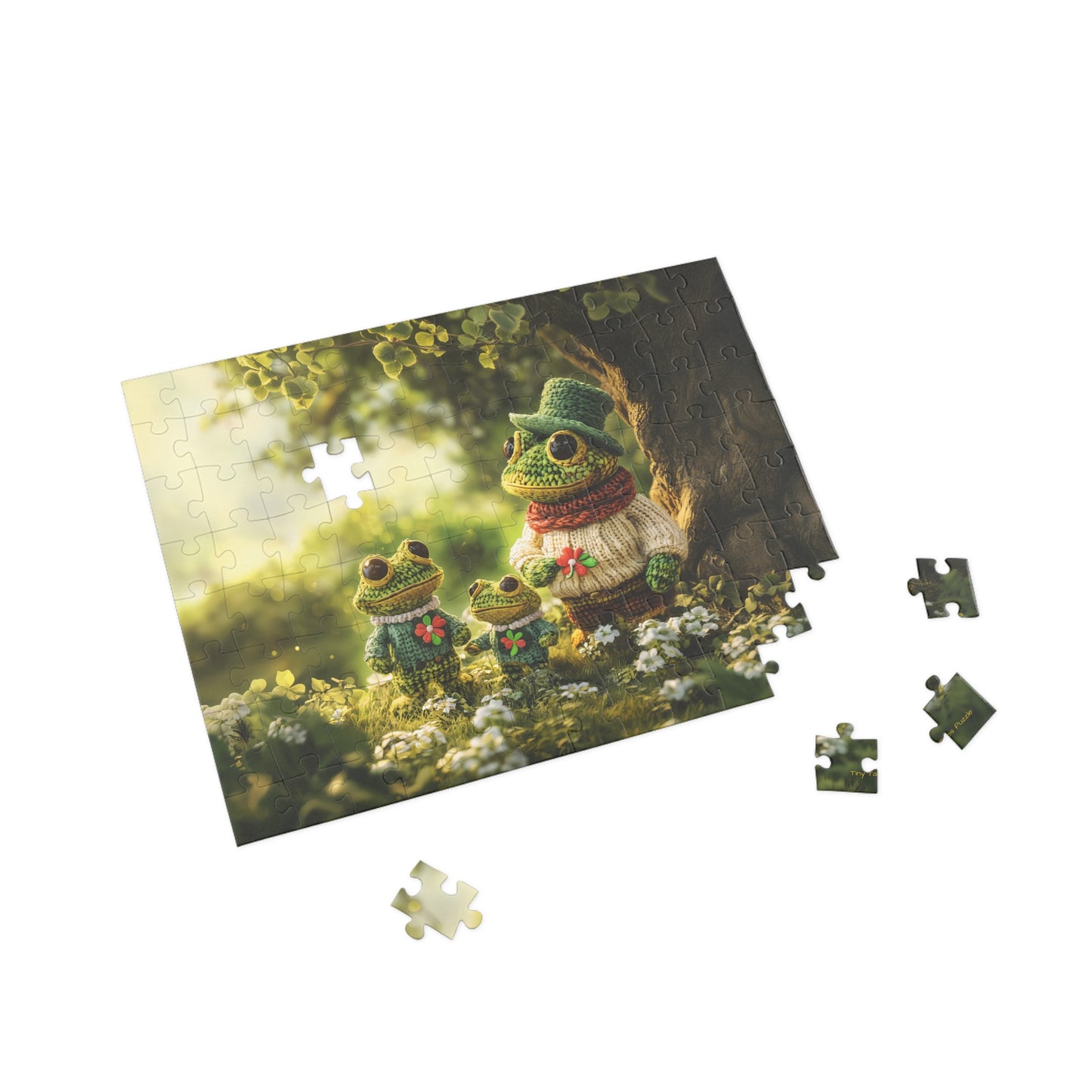 Lucky Frogs Puzzle (96, 252, 500, 1000-Piece)