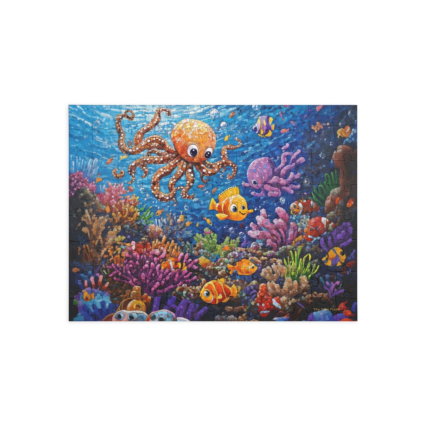 Octopus' s Adventure Puzzle (96, 252, 500, 1000-Piece)