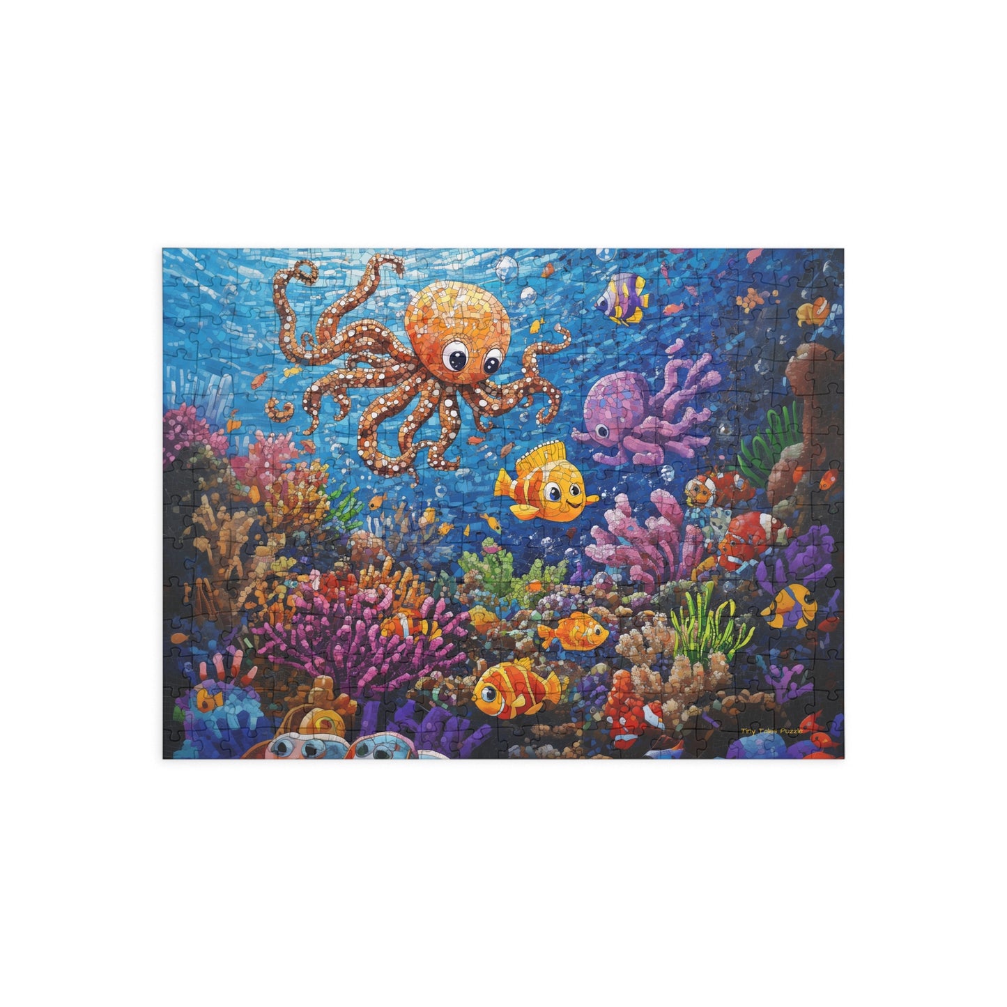 Octopus' s Adventure Puzzle (96, 252, 500, 1000-Piece)