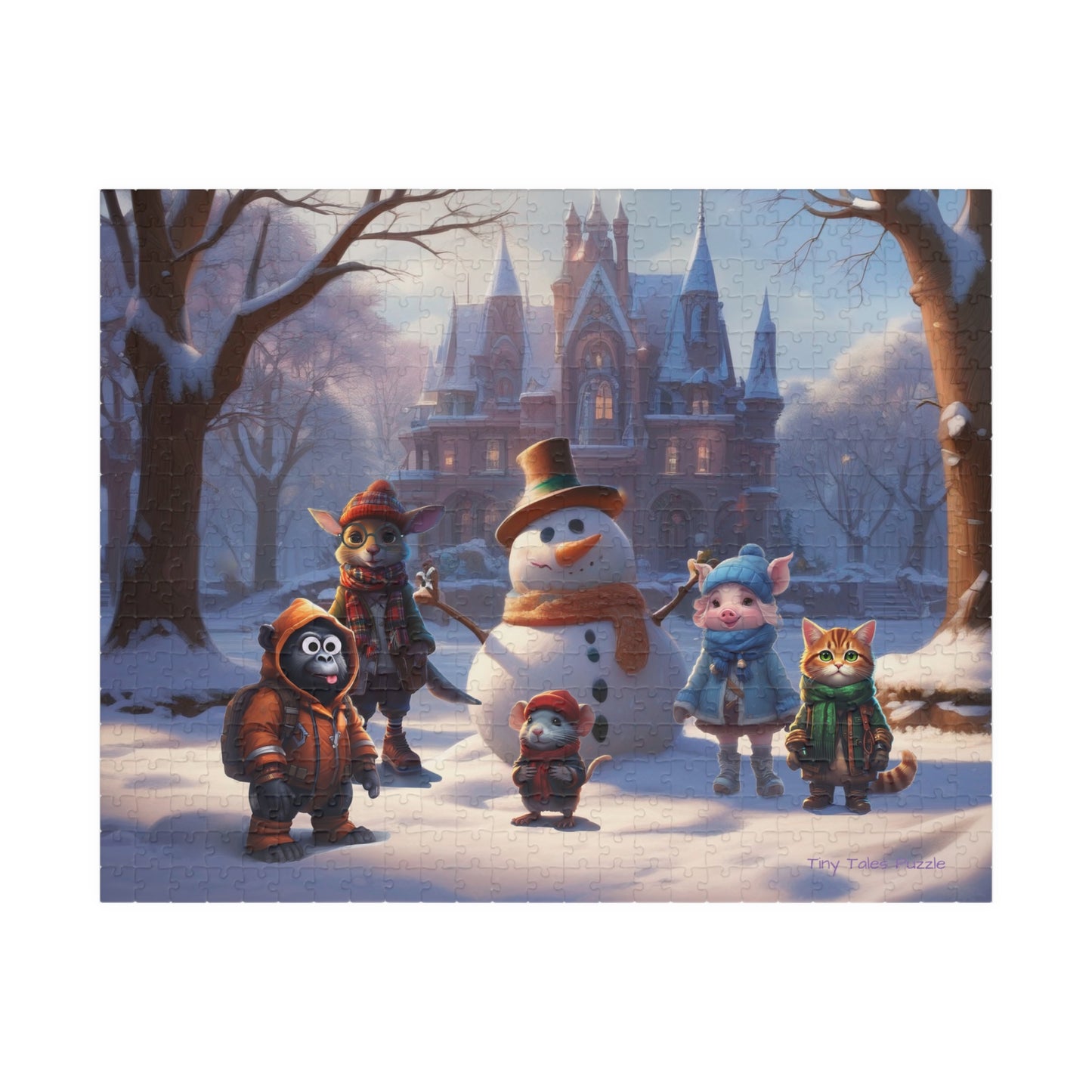 Snow Day - Winter Wonderland Puzzle (all ages)