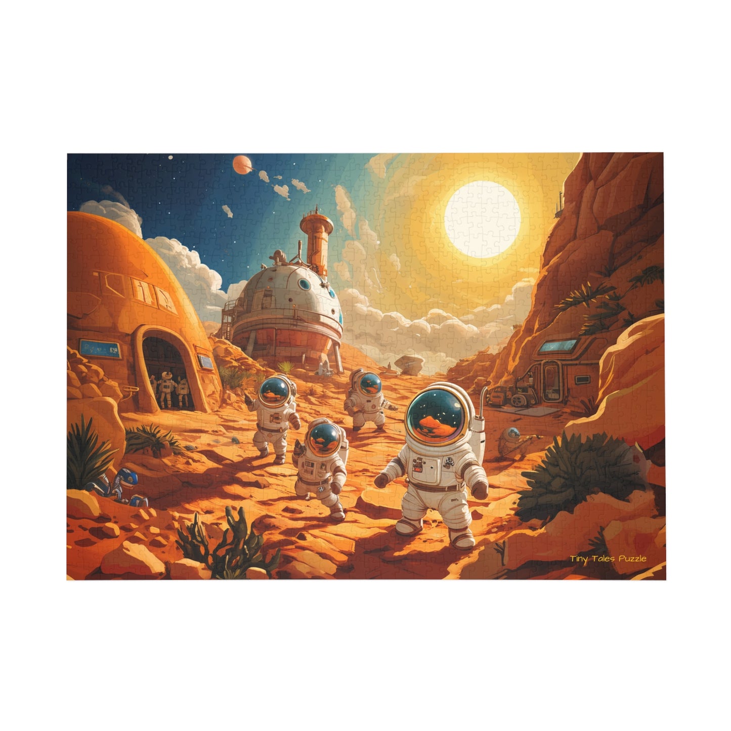 The New Martians Puzzle (96, 252, 500, 1000-Piece)