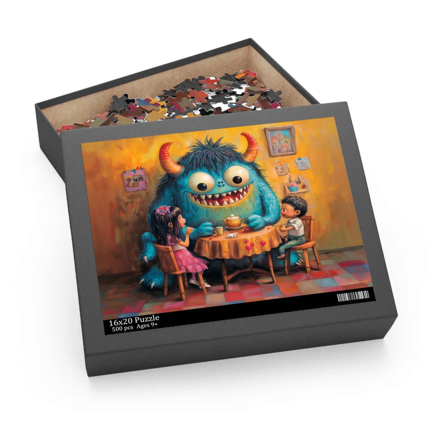 Monster Tea Party Puzzle (120, 252, 500-Piece)