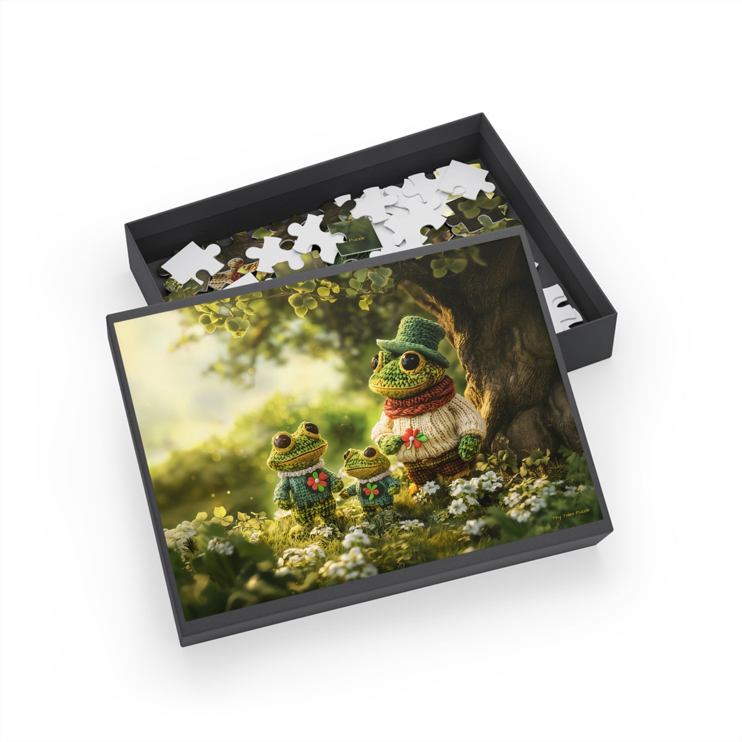 Lucky Frogs Puzzle (96, 252, 500, 1000-Piece)