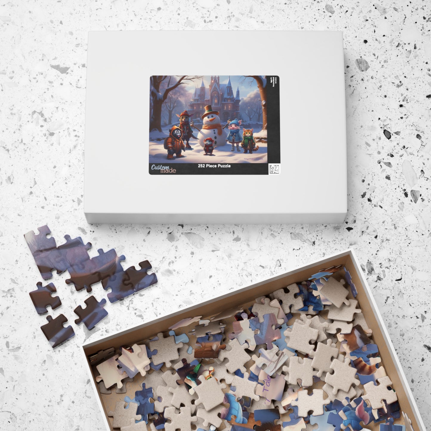 Snow Day - Winter Wonderland Puzzle (all ages)