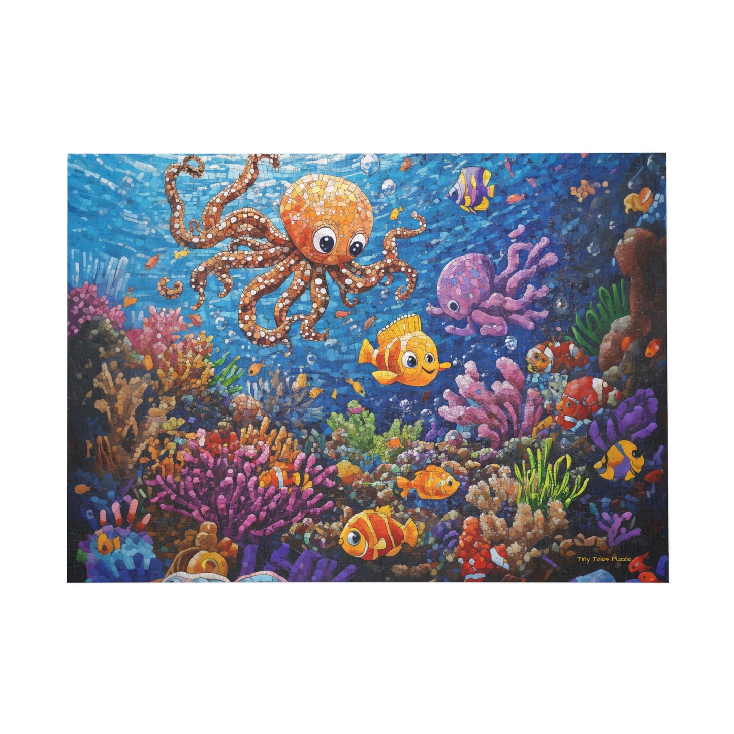 Octopus' s Adventure Puzzle (96, 252, 500, 1000-Piece)